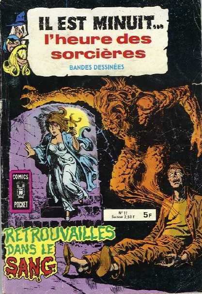 Scan de la Couverture Il est minuit l'heure des sorcires 2 n 11